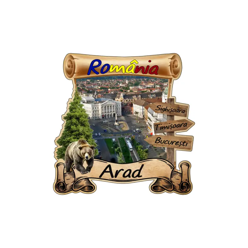 Arad romania, magnet papirus, model mgs 207v